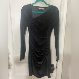 Abercrombie and Fitch, size medium, black velvet dress